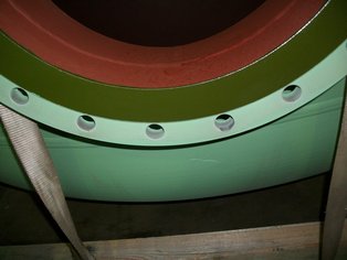 Waterbox lined with Si 14 EG and the Sealing Face coated with Si 14 E